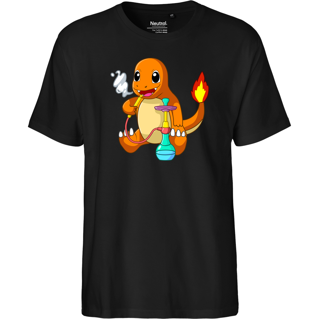 ShortByte ShortByte - ShishaGlu T-Shirt Fairtrade T-Shirt - schwarz