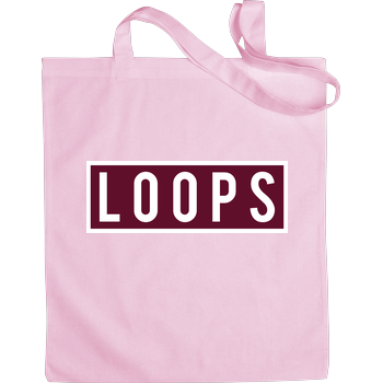 Sonny Loops - Square Stoffbeutel Pink