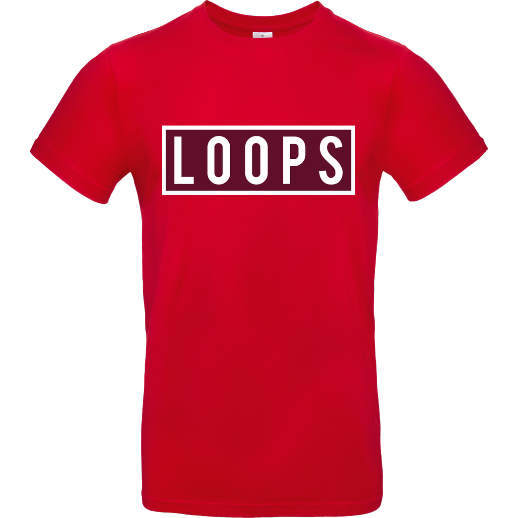 Sonny Loops Sonny Loops - Square T-Shirt B&C EXACT 190 - Rot