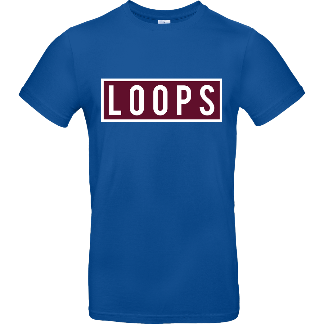 Sonny Loops Sonny Loops - Square T-Shirt B&C EXACT 190 - Royal
