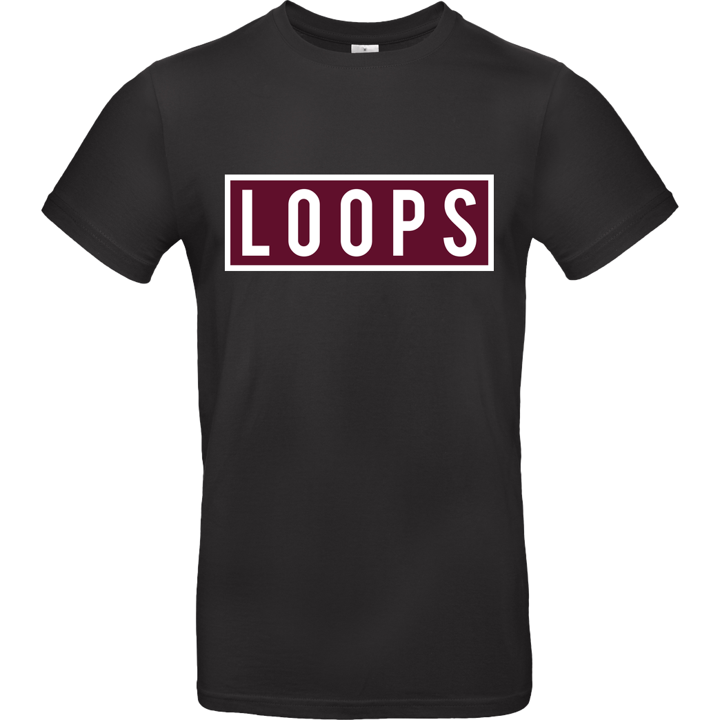Sonny Loops Sonny Loops - Square T-Shirt B&C EXACT 190 - Schwarz