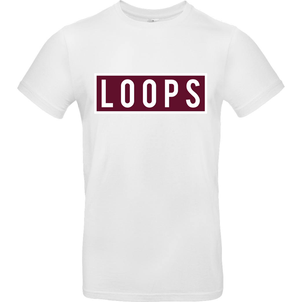 Sonny Loops Sonny Loops - Square T-Shirt B&C EXACT 190 - Weiß