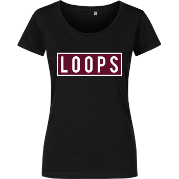 Sonny Loops - Square Damenshirt schwarz