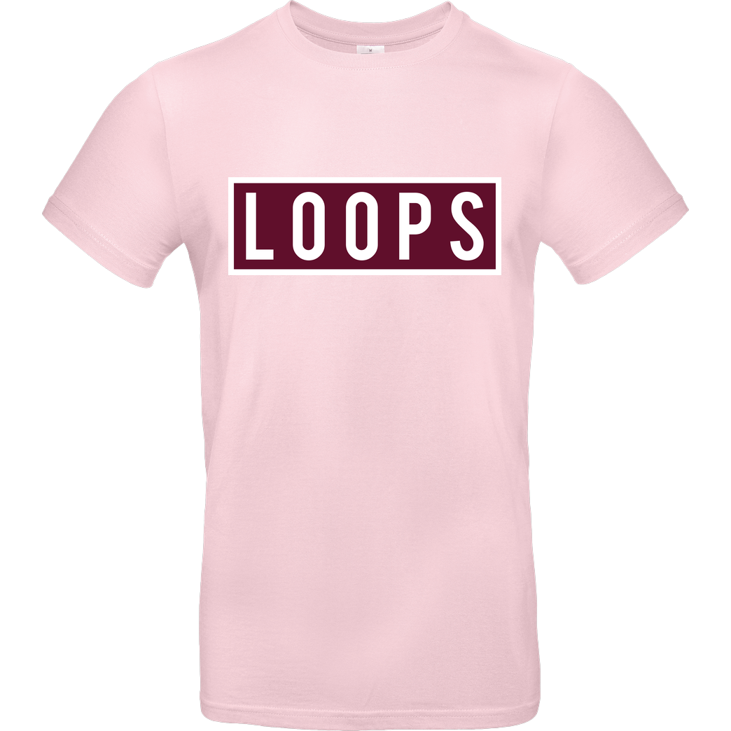 Sonny Loops Sonny Loops - Square T-Shirt B&C EXACT 190 - Rosa