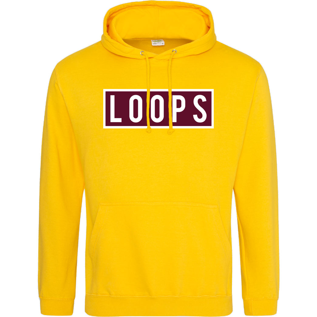 Sonny Loops Sonny Loops - Square Sweatshirt JH Hoodie - Gelb