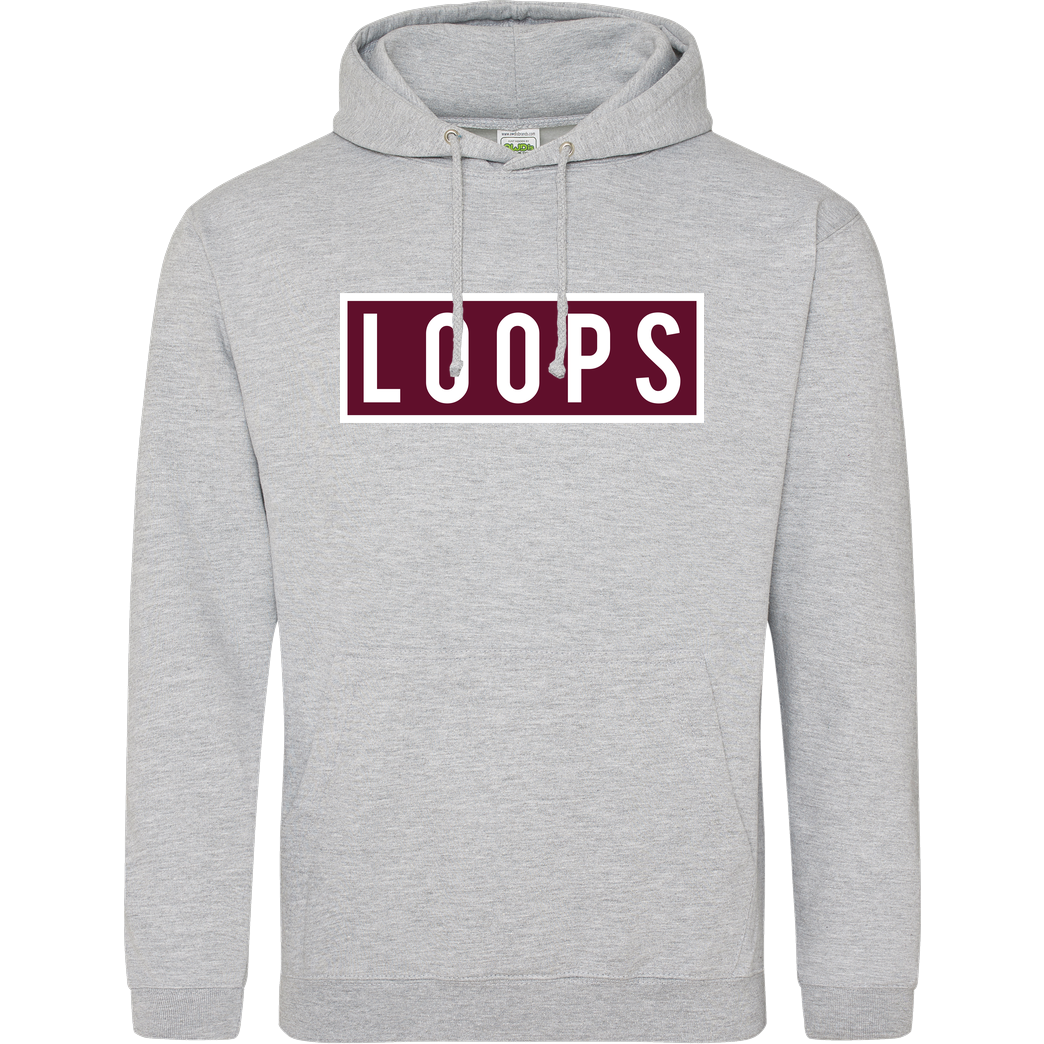 Sonny Loops Sonny Loops - Square Sweatshirt JH Hoodie - Heather Grey
