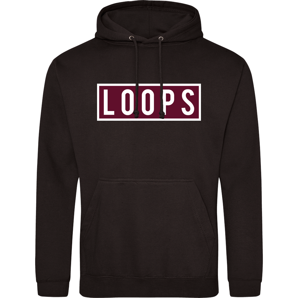 Sonny Loops Sonny Loops - Square Sweatshirt JH Hoodie - Schwarz