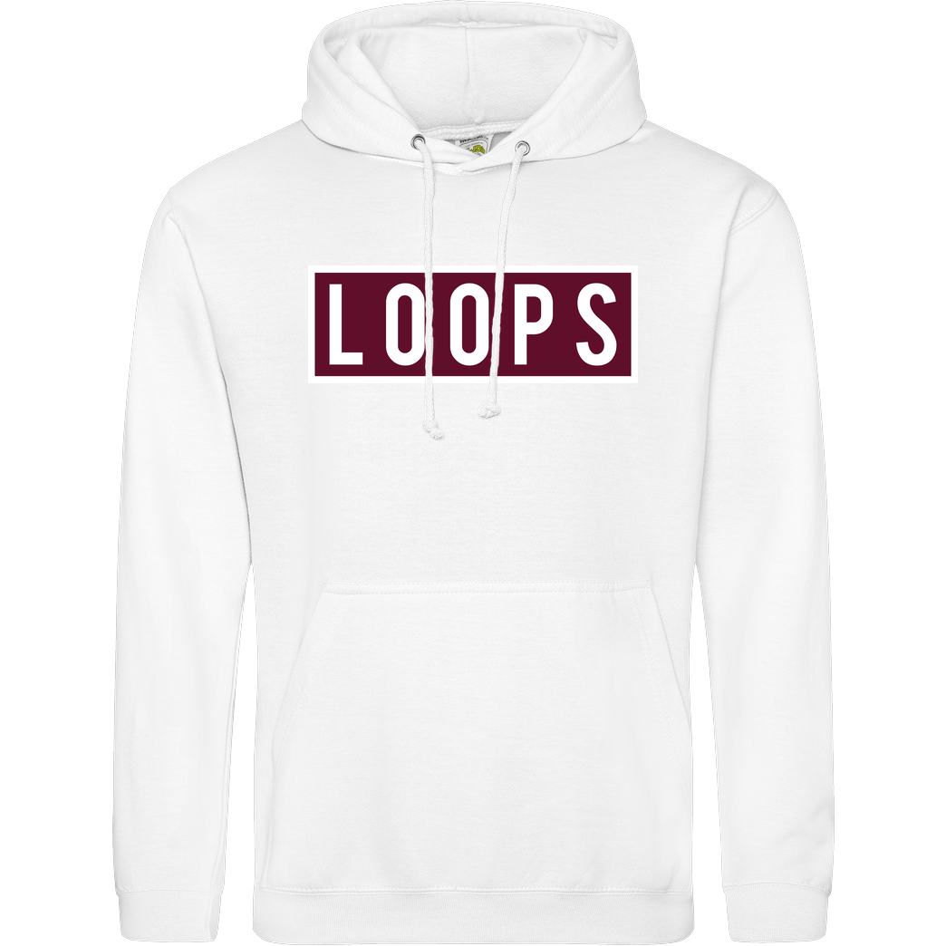 Sonny Loops Sonny Loops - Square Sweatshirt JH Hoodie - Weiß