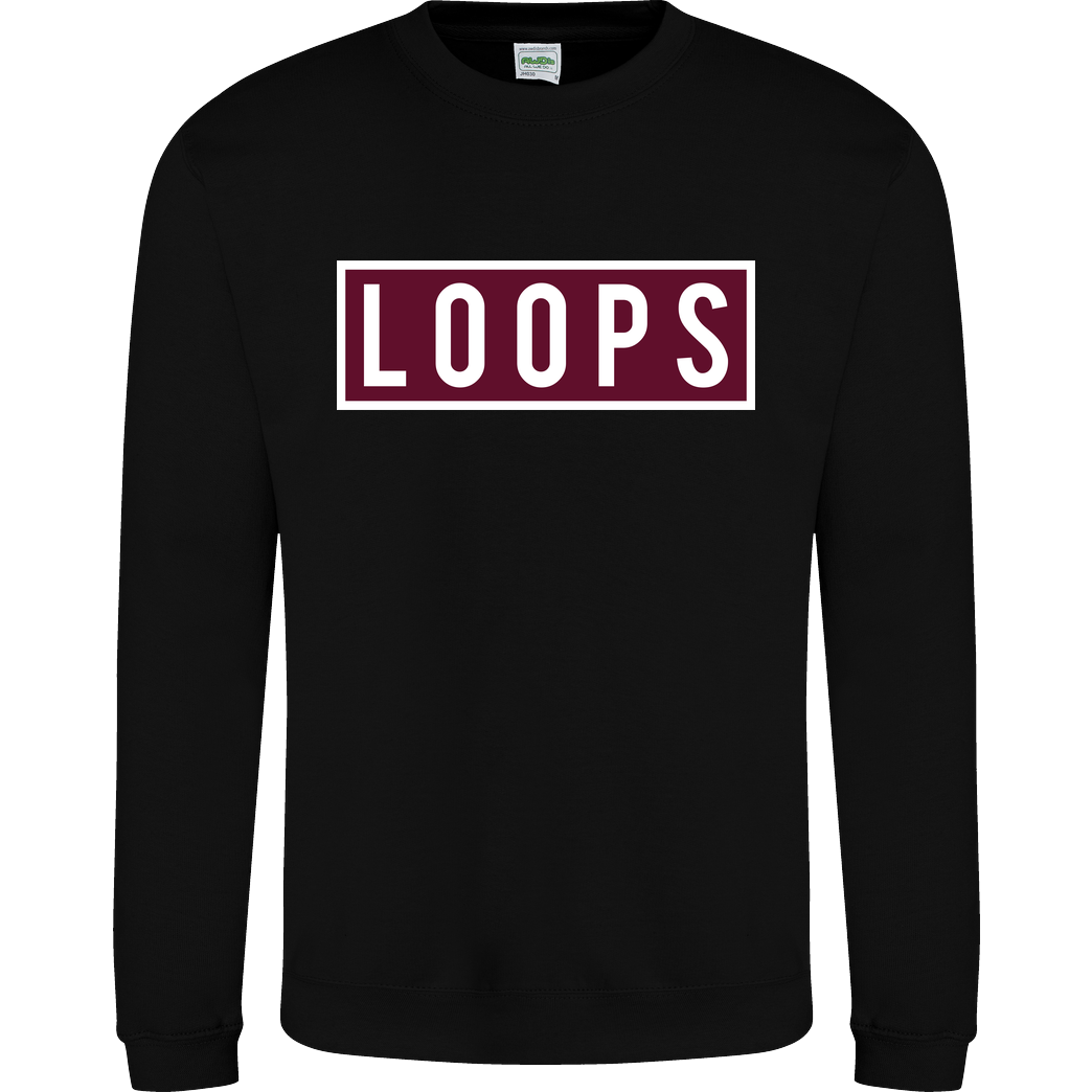 Sonny Loops Sonny Loops - Square Sweatshirt JH Sweatshirt - Schwarz