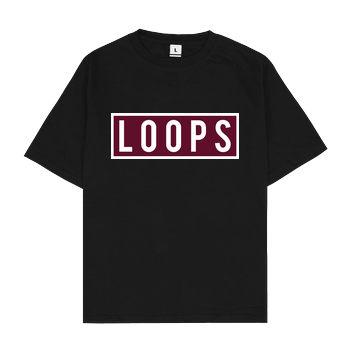 Sonny Loops - Square Oversize T-Shirt - Schwarz