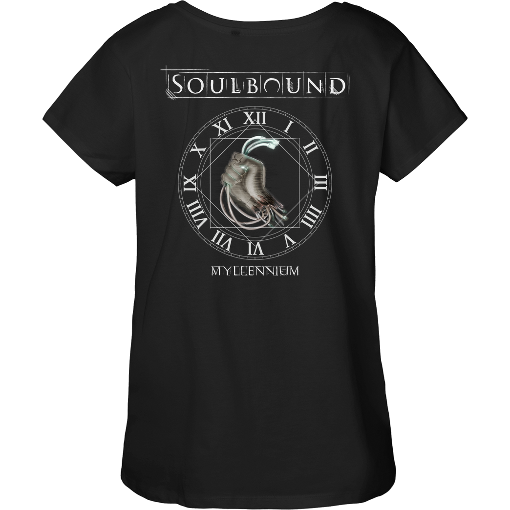 Soulbound Soulbound - ZeroOne T-Shirt Fairtrade Loose Fit Girlie - schwarz