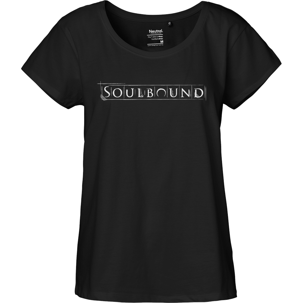 Soulbound Soulbound - ZeroOne T-Shirt Fairtrade Loose Fit Girlie - schwarz
