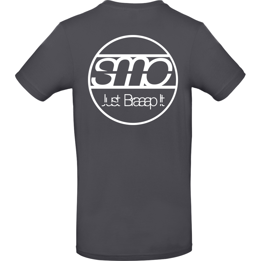 SumoOlli74 SumoOlli - Just Braaap It T-Shirt B&C EXACT 190 - Dark Grey