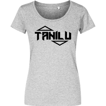 TaniLu Logo Damenshirt heather grey