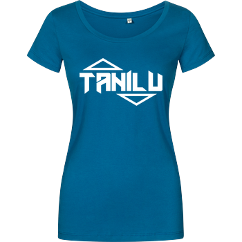 TaniLu Logo Damenshirt petrol