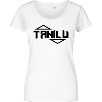 TaniLu Logo Damenshirt weiss