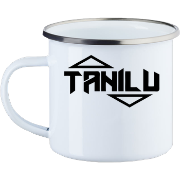 TaniLu Logo Emaille Tasse