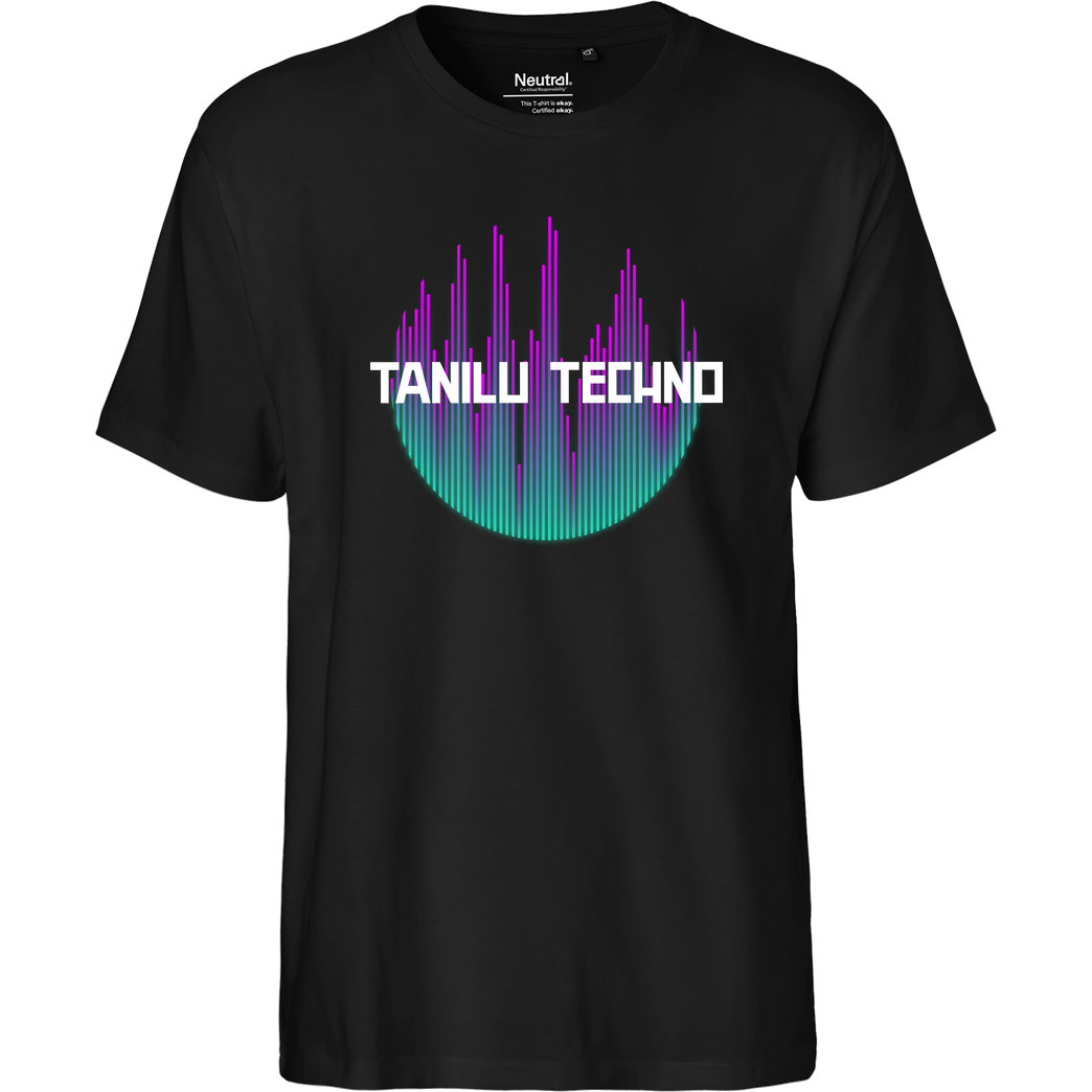 Tanilu TaniLu - Techno T-Shirt Fairtrade T-Shirt - schwarz