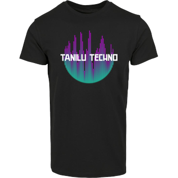 TaniLu - Techno Hausmarke T-Shirt  - Schwarz