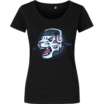 TeamTrooper - Logo Damenshirt schwarz