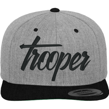 TeamTrooper - Trooper Cap Cap heather grey/black