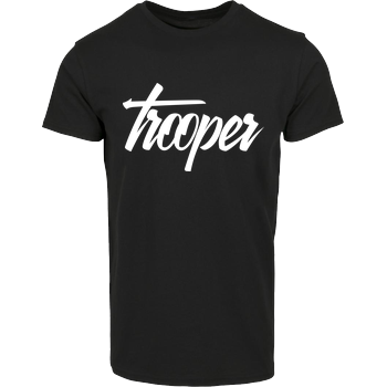 TeamTrooper - Trooper Hausmarke T-Shirt  - Schwarz