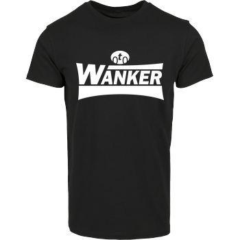 Teken - Wanker Hausmarke T-Shirt  - Schwarz
