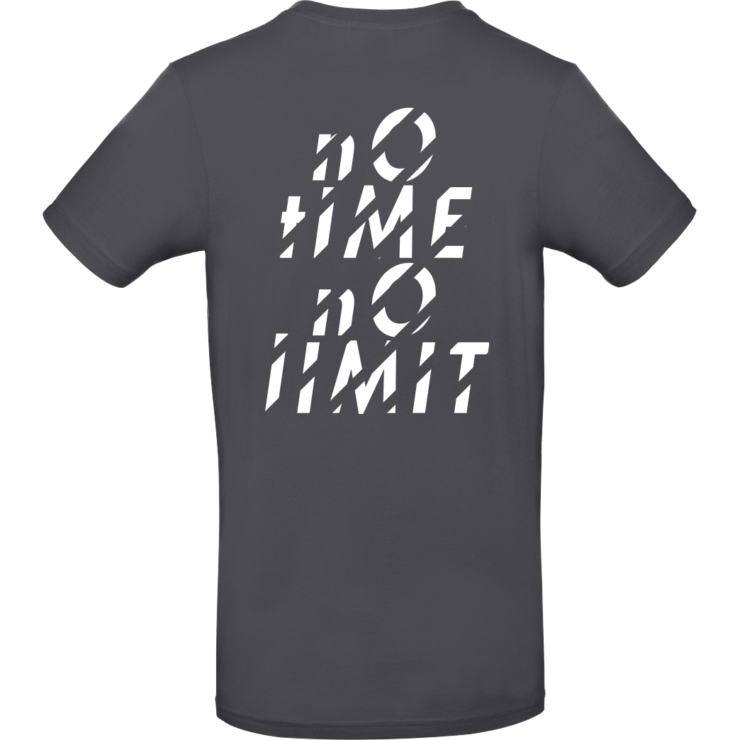 Tescht Tescht  - no time no limit T-Shirt B&C EXACT 190 - Dark Grey