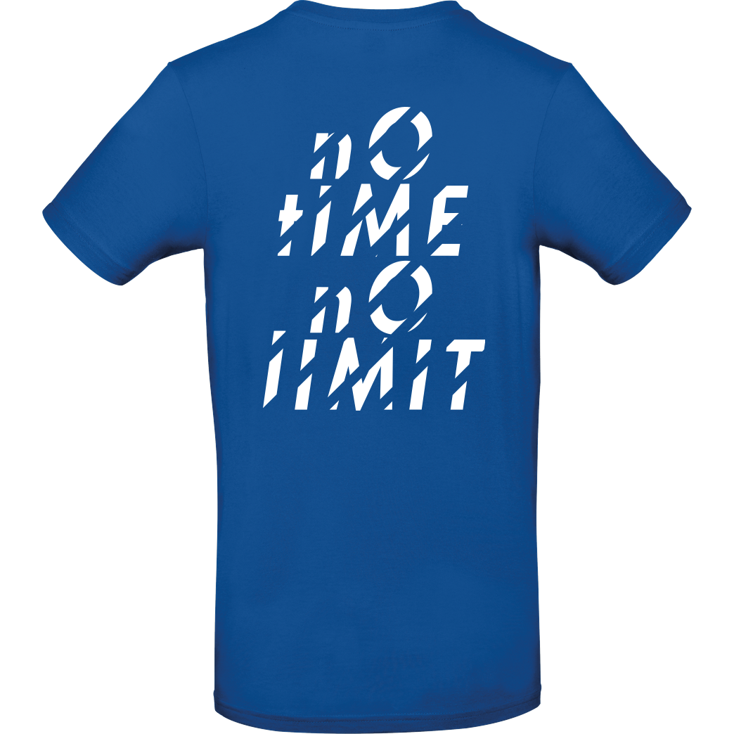Tescht Tescht  - no time no limit T-Shirt B&C EXACT 190 - Royal