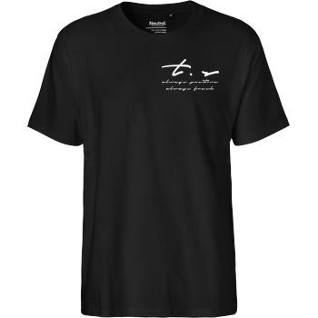Tescht - Signature Pocket Fairtrade T-Shirt - schwarz