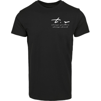 Tescht - Signature Pocket Hausmarke T-Shirt  - Schwarz