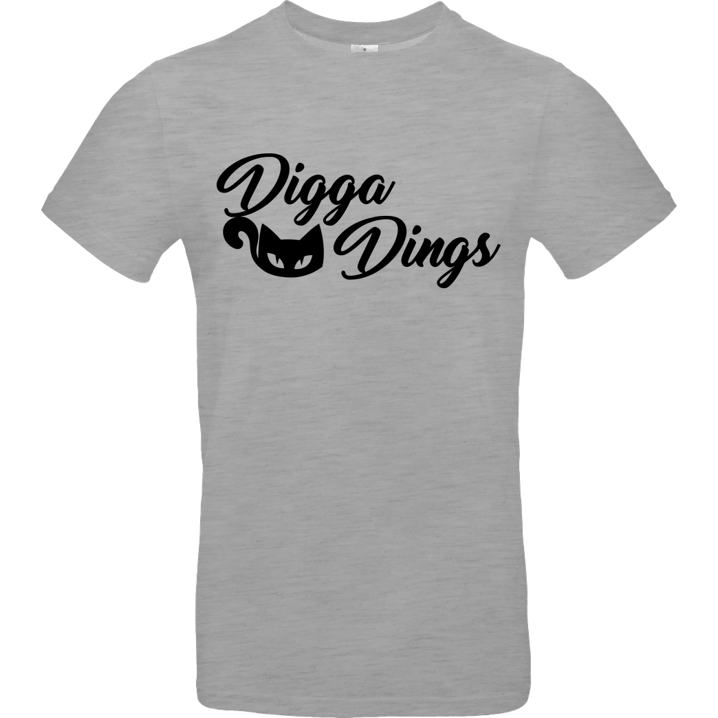 Tinkerleo Tinkerleo - Digga Dings T-Shirt B&C EXACT 190 - heather grey