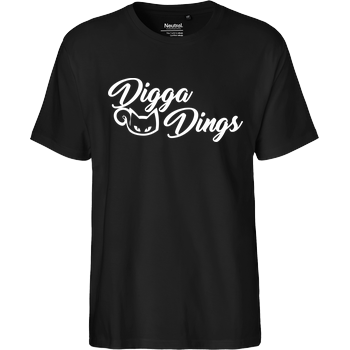 Tinkerleo - Digga Dings Fairtrade T-Shirt - schwarz