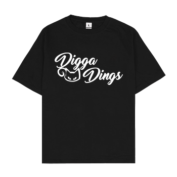Tinkerleo - Digga Dings Oversize T-Shirt - Schwarz