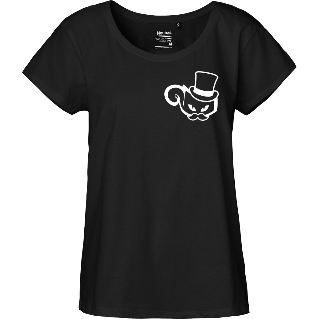 Tinkerleo Tinkerleo - Sir T-Shirt Fairtrade Loose Fit Girlie - schwarz