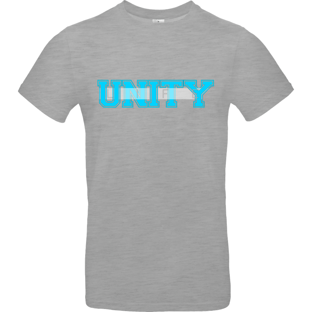 ScriptOase Unity-Life - College Logo T-Shirt B&C EXACT 190 - heather grey