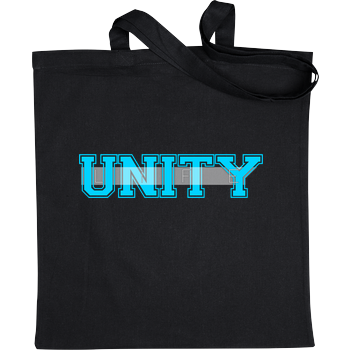Unity-Life - College Logo Stoffbeutel schwarz