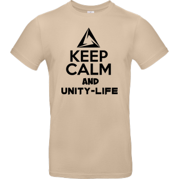 Unity-Life - Keep Calm B&C EXACT 190 - Sand