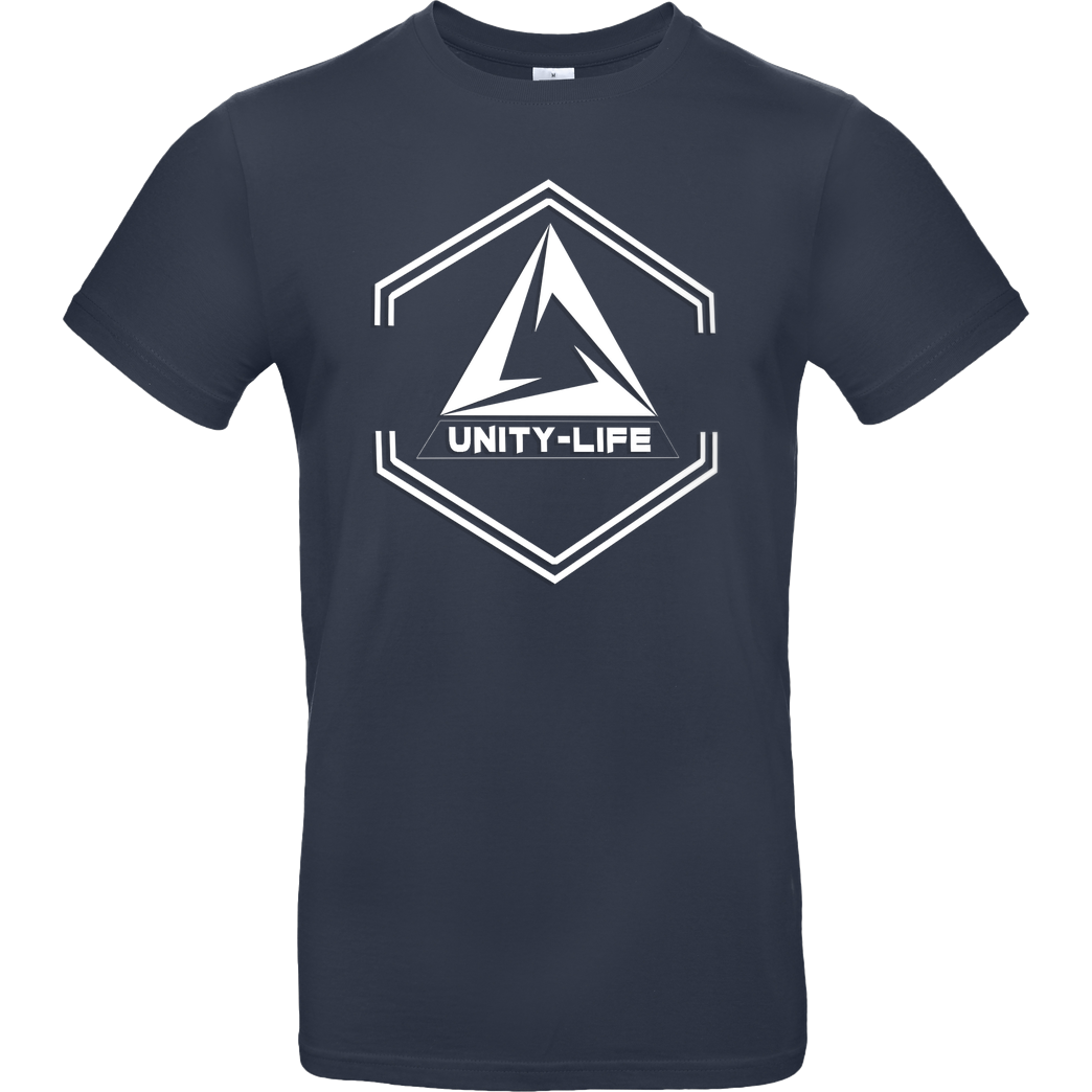 ScriptOase Unity-Life - Symbol T-Shirt B&C EXACT 190 - Navy