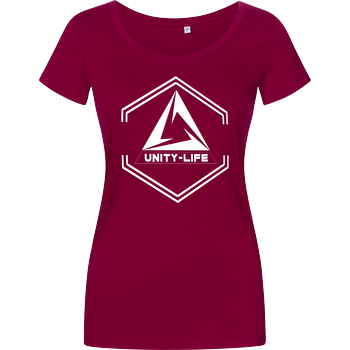 Unity-Life - Symbol Damenshirt berry