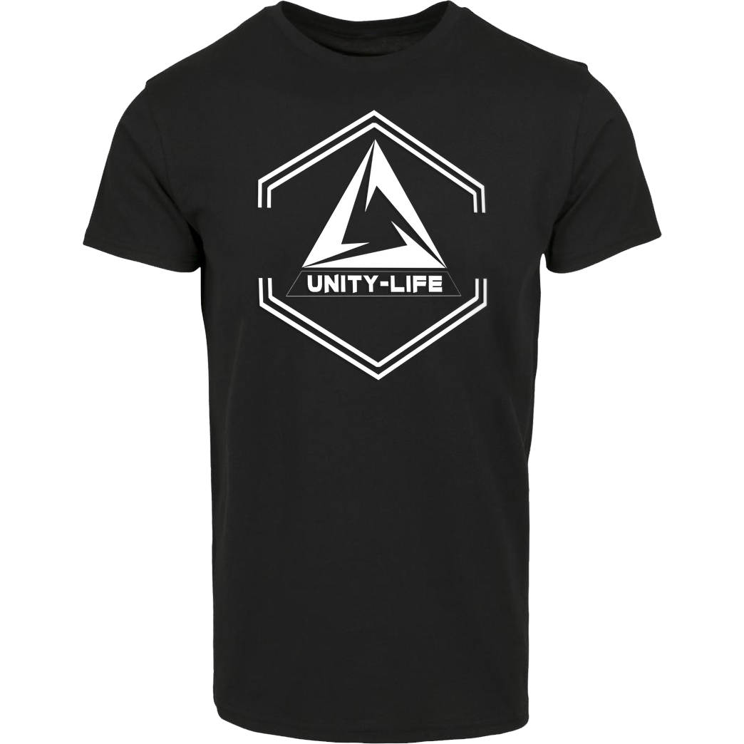 ScriptOase Unity-Life - Symbol T-Shirt Hausmarke T-Shirt  - Schwarz
