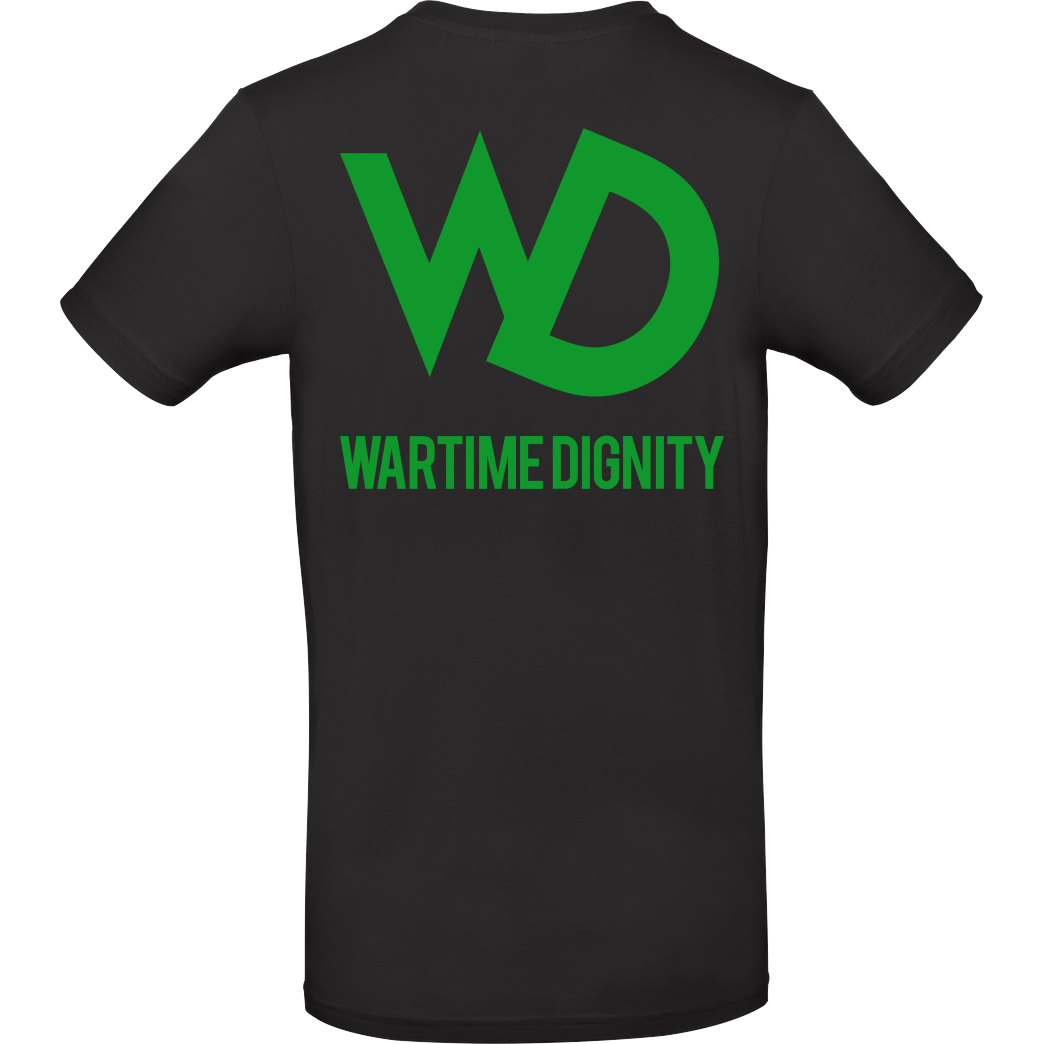 Wartime Dignity Wartime Dignity - Hoodiejacke T-Shirt B&C EXACT 190 - Schwarz