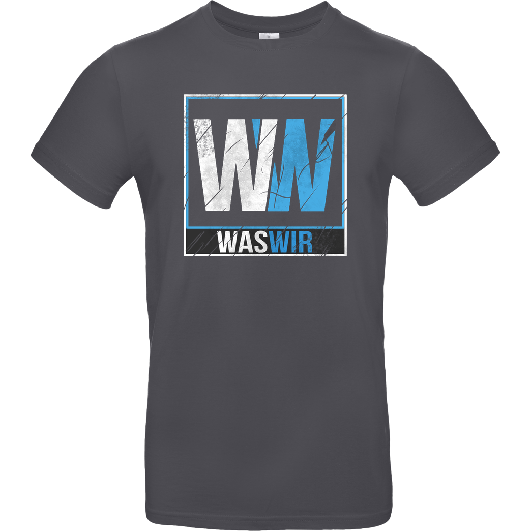 WASWIR WASWIR - Logo T-Shirt B&C EXACT 190 - Dark Grey
