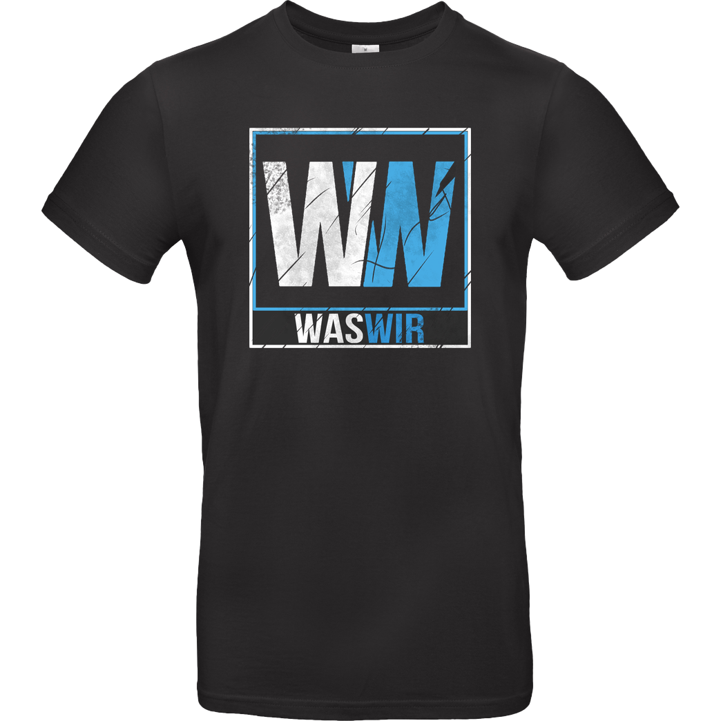 WASWIR WASWIR - Logo T-Shirt B&C EXACT 190 - Schwarz
