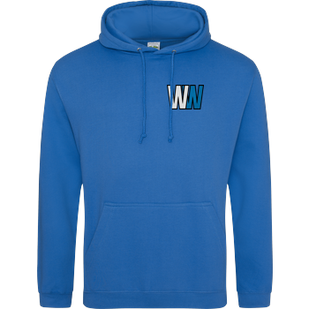 WASWIR - Logo Gestickt JH Hoodie - saphirblau
