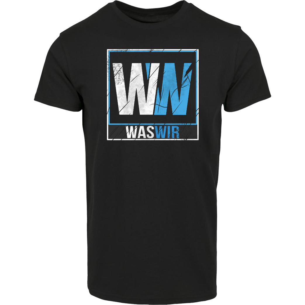 WASWIR WASWIR - Logo T-Shirt Hausmarke T-Shirt  - Schwarz