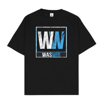 WASWIR - Logo Oversize T-Shirt - Schwarz