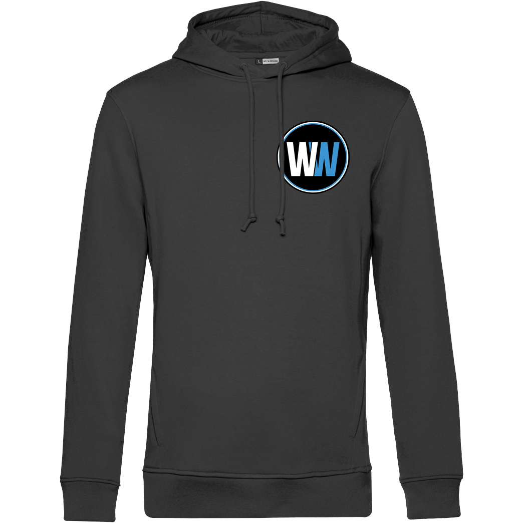 WASWIR WASWIR - Pocket Logo Sweatshirt B&C HOODED INSPIRE - schwarz