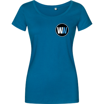 WASWIR - Pocket Logo Damenshirt petrol