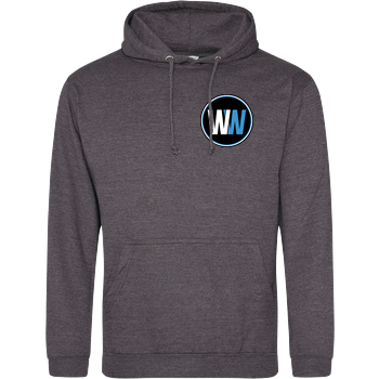 WASWIR - Pocket Logo JH Hoodie - Dark heather grey